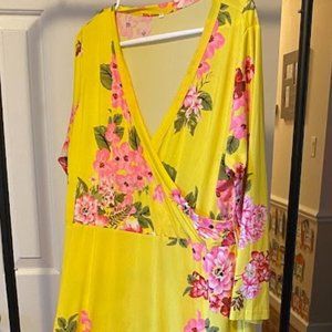 Yellow Floral Maxi